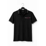Logolu Polo Yaka T-Shirt (Siyah) Logolu Polo Yaka T-Shirt (Siyah)