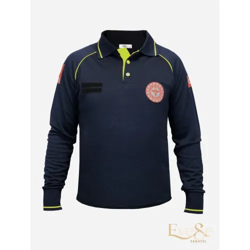 İ-Sportive Polo Yaka Uzun Kol 112 T-Shirt
