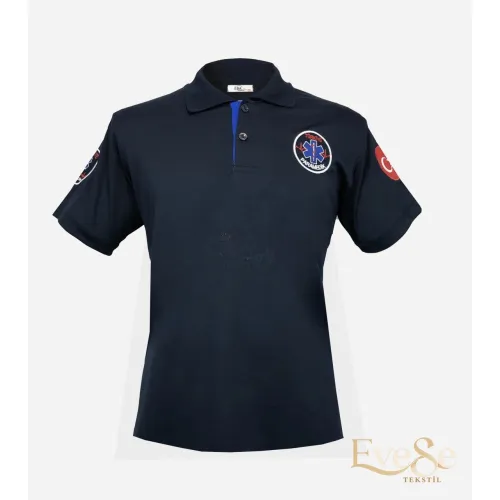 İ-Sportive Polo Yaka Paramedik T-Shirt İ-Sportive Polo Yaka Paramedik T-Shirt