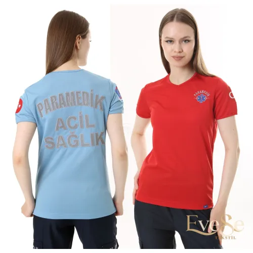 İ-Sportive V Yaka Kısa Kol Paramedik Spor T-Shirt İ-Sportive V Yaka Kısa Kol Paramedik Spor T-Shirt