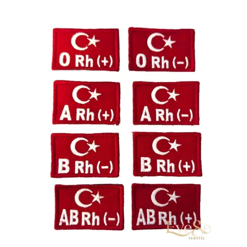 Kan Grup Kokartları Kan Grup Kokartları