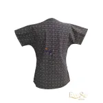 Likralı Desenli Üst (Kahverengi Çiçekler) Likralı Desenli Üst (Kahverengi Çiçekler)