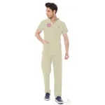 Bej Sağlık Teknisyen/Tekniker ve Tıbbi Sekreter Forması Likralı Scrubs Takım (Moth) Bej Sağlık Teknisyen/Tekniker ve Tıbbi Sekreter Forması Likralı Scrubs Takım (Moth)
