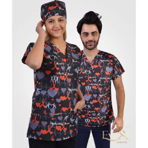 Terikoton Üst Desenli (Healthy Heart) Terikoton Üst Desenli (Healthy Heart)