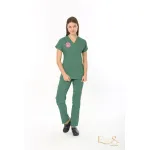 Ameliyathane Yeşil Personel Forması Likralı Scrubs Takım (Frosty Spruce) Ameliyathane Yeşil Personel Forması Likralı Scrubs Takım (Frosty Spruce)