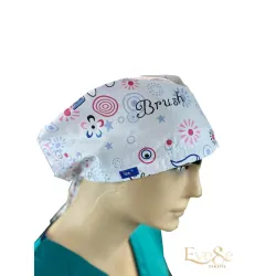 Brush Floss Desenli Bone Brush Floss Desenli Bone