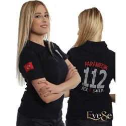 Paramedik Kısa Kol T-Shirt (Lacivert) Paramedik Kısa Kol T-Shirt (Lacivert)