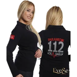 Paramedik Uzun Kol T-Shirt (Lacivert) Paramedik Uzun Kol T-Shirt (Lacivert)