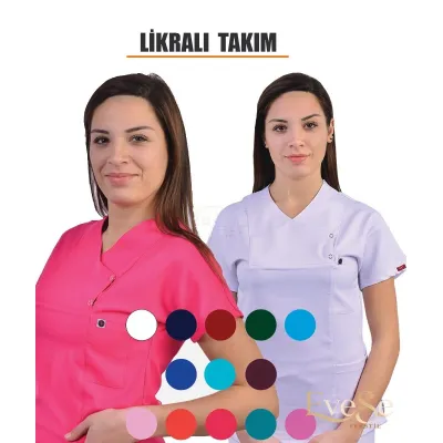 Çıtçıtlı Likralı Takım