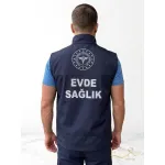 Evde Sağlık Lacivert Yelek